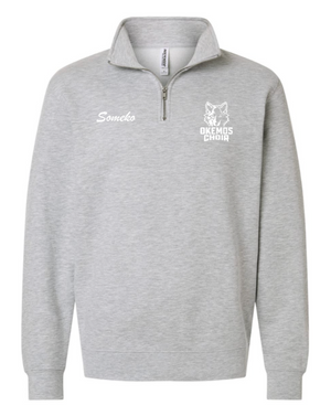 Unisex 1/4 Zip Sweatshirt | Okemos Choir