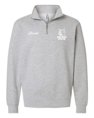 Unisex 1/4 Zip Sweatshirt | Okemos Choir