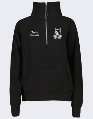 Women's Boxy 1/2 Zip | Okemos Choir