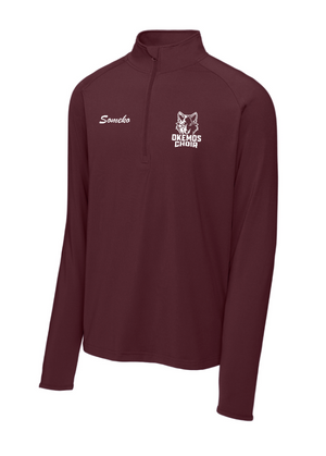 Unisex Performance Stretch 1/4 Zip | Okemos Choir