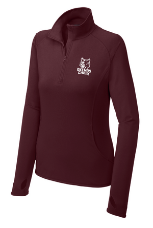 Women's Performance Stretch 1/4 Zip | Okemos Choir