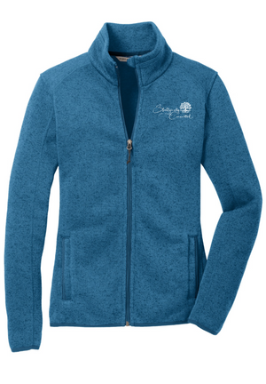 Women's Sweater Fleece Jacket | Strategically Connected
