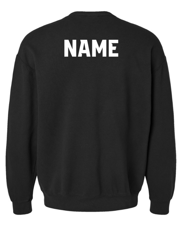 Okemos Cheer Winter 2024 - Adult Lightweight Fleece Crewneck Sweatshirt (PERSONALIZATION OPTIONAL)