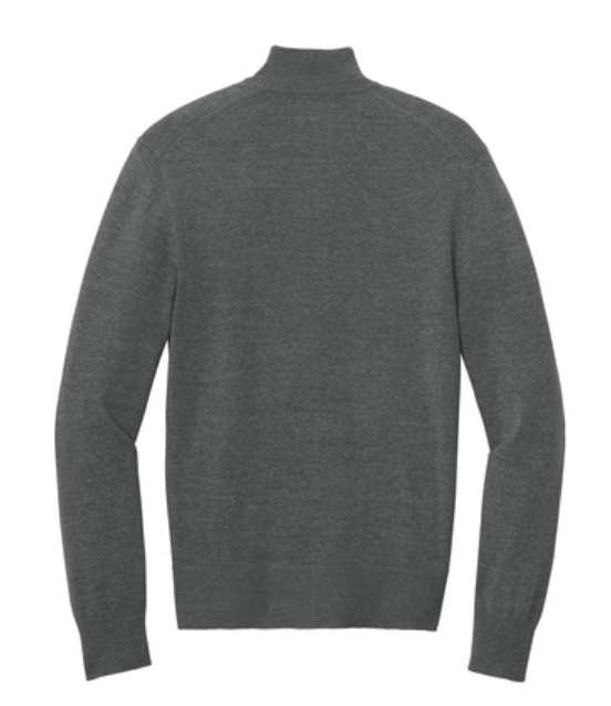 Stockbridge Staff Apparel - Men's Quarter Zip Sweater - Graphite