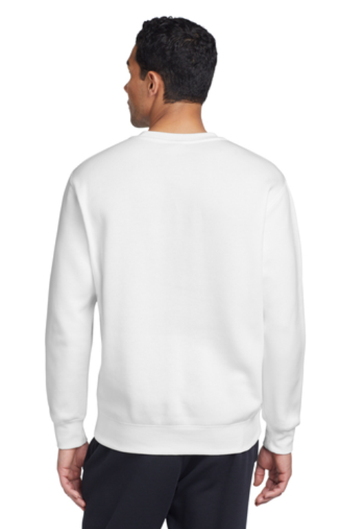 Okemos Wolves Community - Nike Fleece Crewneck Sweatshirt ("O" With Colored Wolf Design)