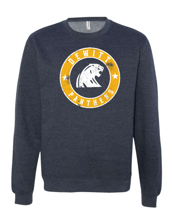 DeWitt Middle School - Circle Crewneck Sweatshirt