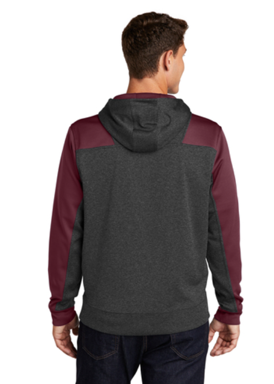 Okemos Clay Target Team 2024 - Unisex Tech Fleece Colorblock 1/4 Zip Hoodie