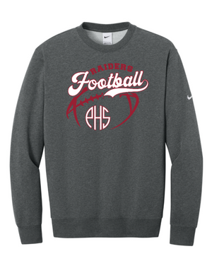 Unisex Custom Sweatshirt - Nike Crewneck | PHS Football