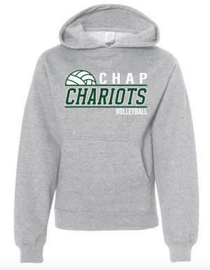 Youth Hoodie | CHAP Chariot Volleyball
