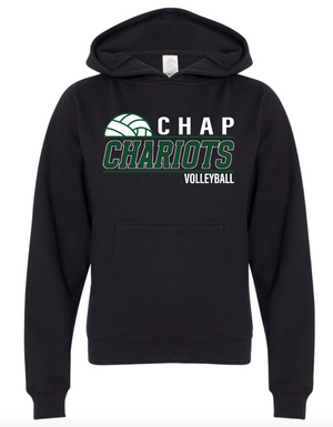 Youth Hoodie | CHAP Chariot Volleyball