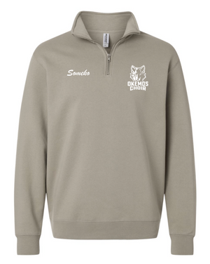 Unisex 1/4 Zip Sweatshirt | Okemos Choir