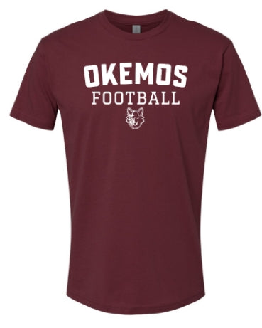 Okemos Football 2024 - Unisex Cotton T-Shirt