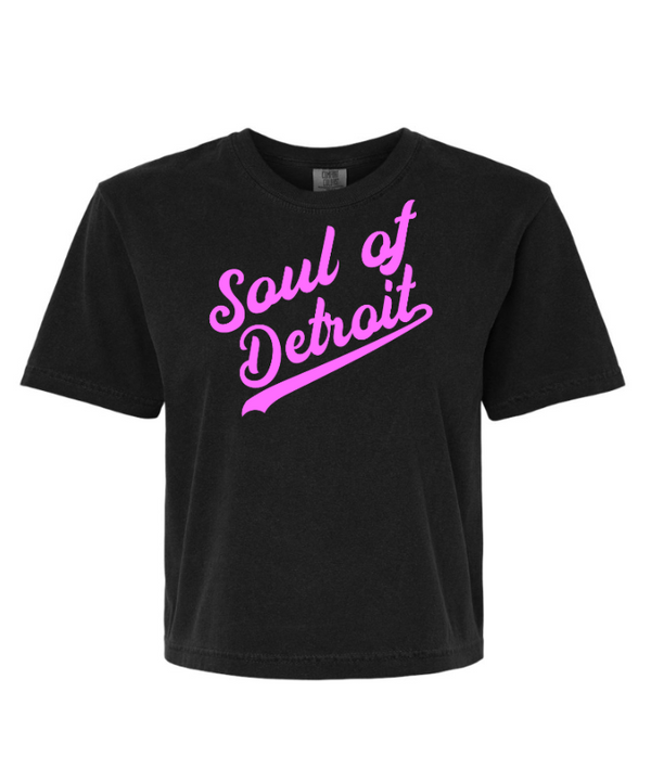 Soul of Detroit - Women's Heavyweight Boxy T-Shirt