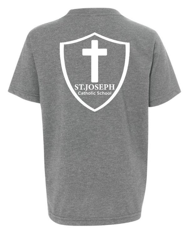 St. Joseph Catholic School - Youth T-Shirt (Be Brave in Christ)