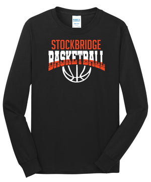 Community Education Apparel Long Sleeve Jet Black front view