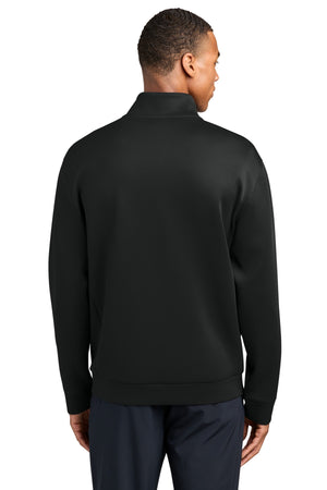 Okemos Fall Staff Shop Quarter Zip Black back view