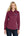 Michigan Department of Education Button Up Dress Shirt Burgundy/ Light Stone front view