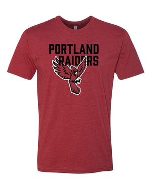 PPS Staff On Demand Shop T-Shirt Cardinal front view