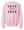 Okemos Woof Pack Crewneck Light Pink front view