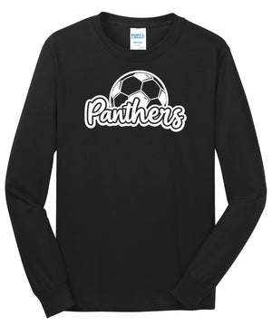 Community Education Apparel Long Sleeve Jet Black front view