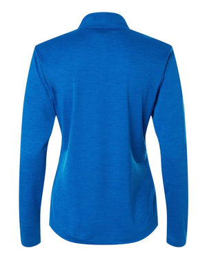 MYOI Allegan/Barry Fall Fundraiser Quarter Zip Royal Melange back view