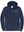 Michigan Department of Education Zip Up Hoodie Navy front view