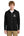 Okemos Fall Staff Shop Zip Up Hoodie Black front view