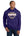 Ashland University Lacrosse Hoodie Purple front view