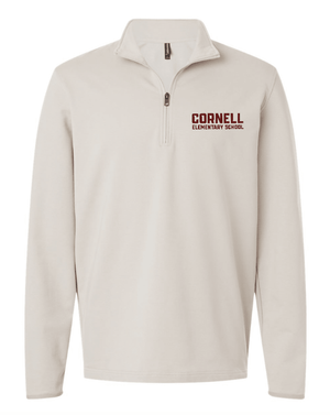 Custom Printed Apparel | Adult Unisex 1/4 Zip Pullover | Cornell Elementary Spirit Wear - Cornell Elementary