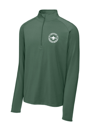 Custom Printed Apparel | Adult Unisex Custom 1/4 Zip - Stretch Performance | Portland Boy Scouts - Portland Boy Scouts - 19243