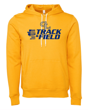 Custom Printed Apparel | Adult Unisex Custom Hoodie - Bella + Canvas | Grand Ledge Track & Field - GL T&F 26 - 19005