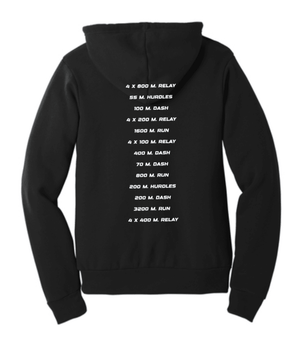 Custom Printed Apparel | Adult Unisex Custom Hoodie - Bella + Canvas | Portland MS Track & Field - Portland MS T&F - 19117
