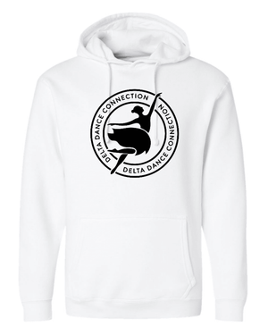 Custom Printed Apparel | Adult Unisex Custom Hoodie | Delta Dance Connection - Company Team - DDC - 19305
