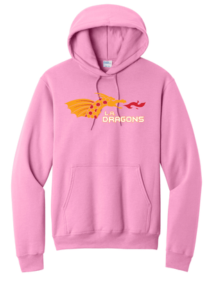 Custom Printed Apparel | Adult Unisex Custom Hoodie - Dragon Design | LA Dragons - LA Dragons - 19284