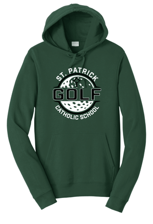 Custom Printed Apparel | Adult Unisex Custom Hoodie - Forest Green | St. Patrick Golf - SP Golf - 19236