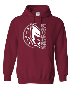 Custom Printed Apparel | Adult Unisex Custom Hoodie - Gildan | Portland MS Track & Field - Portland MS T&F - 19117