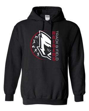 Custom Printed Apparel | Adult Unisex Custom Hoodie - Gildan | Portland MS Track & Field - Portland MS T&F - 19117