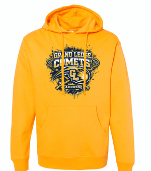 Custom Printed Apparel | Adult Unisex Custom Hoodie | Grand Ledge Lacrosse - GL Lacrosse - 19166