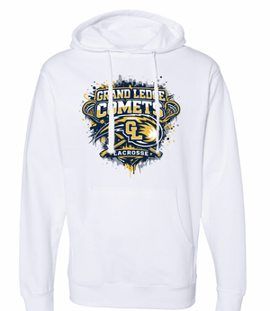 Custom Printed Apparel | Adult Unisex Custom Hoodie | Grand Ledge Lacrosse - GL Lacrosse - 19166