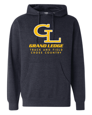 Custom Printed Apparel | Adult Unisex Custom Hoodie | Grand Ledge Track & Field - GL T&F 26 - 19005