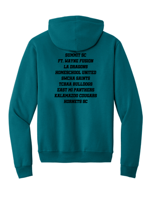 Custom Printed Apparel | Adult Unisex Custom Hoodie | LA Dragons 2026 Tournament - LA Dragons - 19329