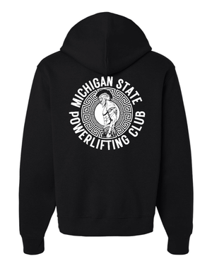 Custom Printed Apparel | Adult Unisex Custom Hoodie | MSU Powerlifting Club - MSU Powerlifting - 19010