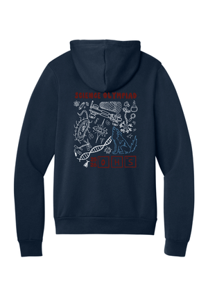 Custom Printed Apparel | Adult Unisex Custom Hoodie - Navy | OHS Science Olympiad - OHS Scioly - 19073