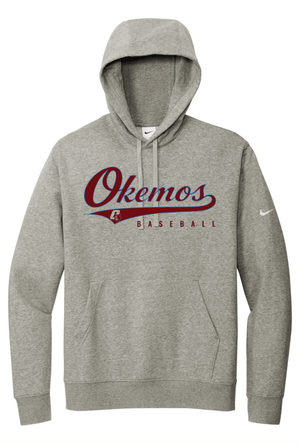 Custom Printed Apparel | Adult Unisex Custom Hoodie - Nike | Okemos Baseball - Okemos Baseball 26 R1 - 19118