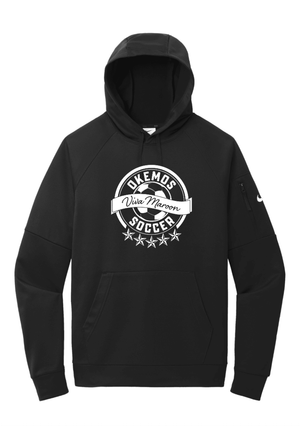 Custom Printed Apparel | Adult Unisex Custom Hoodie - Nike Therma - FIT | Okemos Girls Soccer - Okemos Soccer - 19319