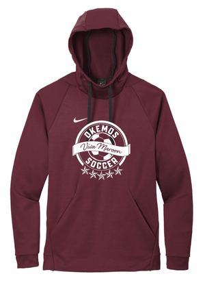 Custom Printed Apparel | Adult Unisex Custom Hoodie - Nike Therma - FIT | Okemos Girls Soccer - Okemos Soccer - 19319