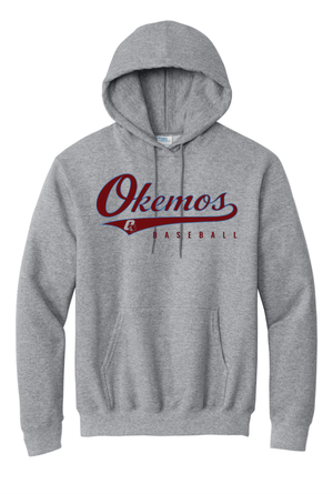 Custom Printed Apparel | Adult Unisex Custom Hoodie | Okemos Baseball - Okemos Baseball 26 R1 - 19118