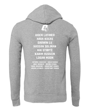 Custom Printed Apparel | Adult Unisex Custom Hoodie | Okemos Swim & Dive 2026 State Team - OHS 26 State Swim - 19040