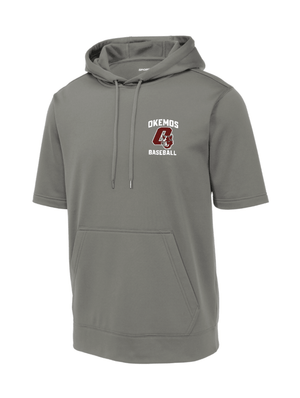 Custom Printed Apparel | Adult Unisex Custom Hoodie - Performance Short Sleeve | Okemos Baseball - Okemos Baseball 26 R1 - 19118