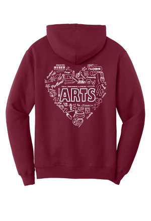 Custom Printed Apparel | Adult Unisex Custom Hoodie | Portland 50th Arts Fest - 50th Arts Fest - 18859